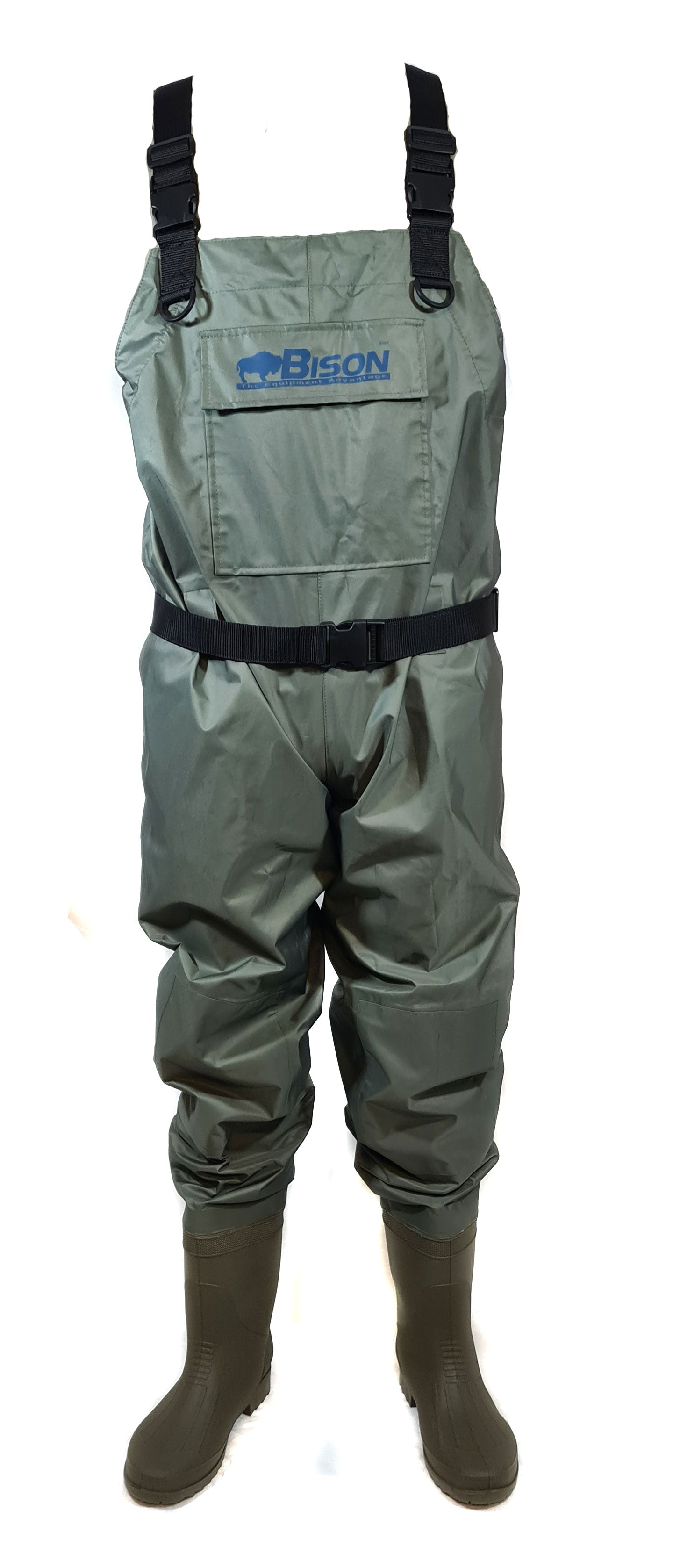 Bison Breathable Stocking Foot Chest Waders M,L XL,XXL, Size: Large