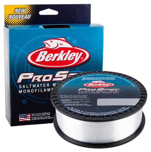 New Berkley Pro Spec Saltwater Mono Line Clear Blue 1000m Spool - All B/Strains