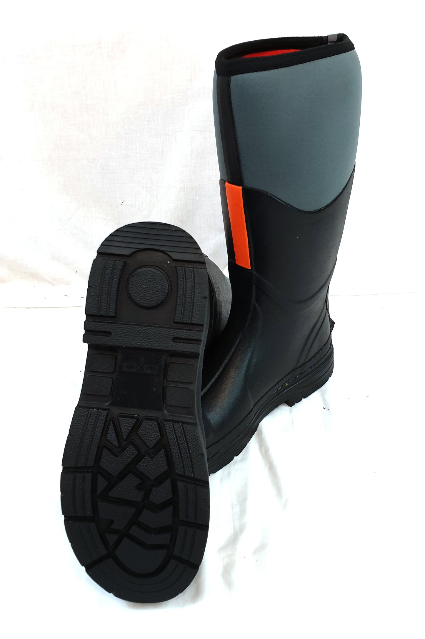 BISON NEOPRENE WELLINGTON MUCK BOOT STEEL TOE CAP SAFETY SHOE