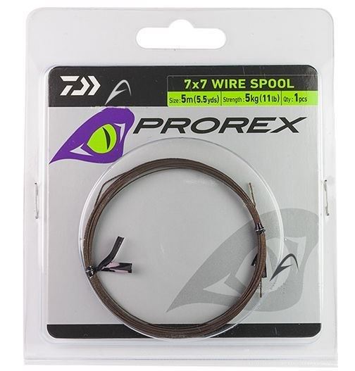 Daiwa Prorex 7 x 7 Stainless steel Wire 5 meter spool