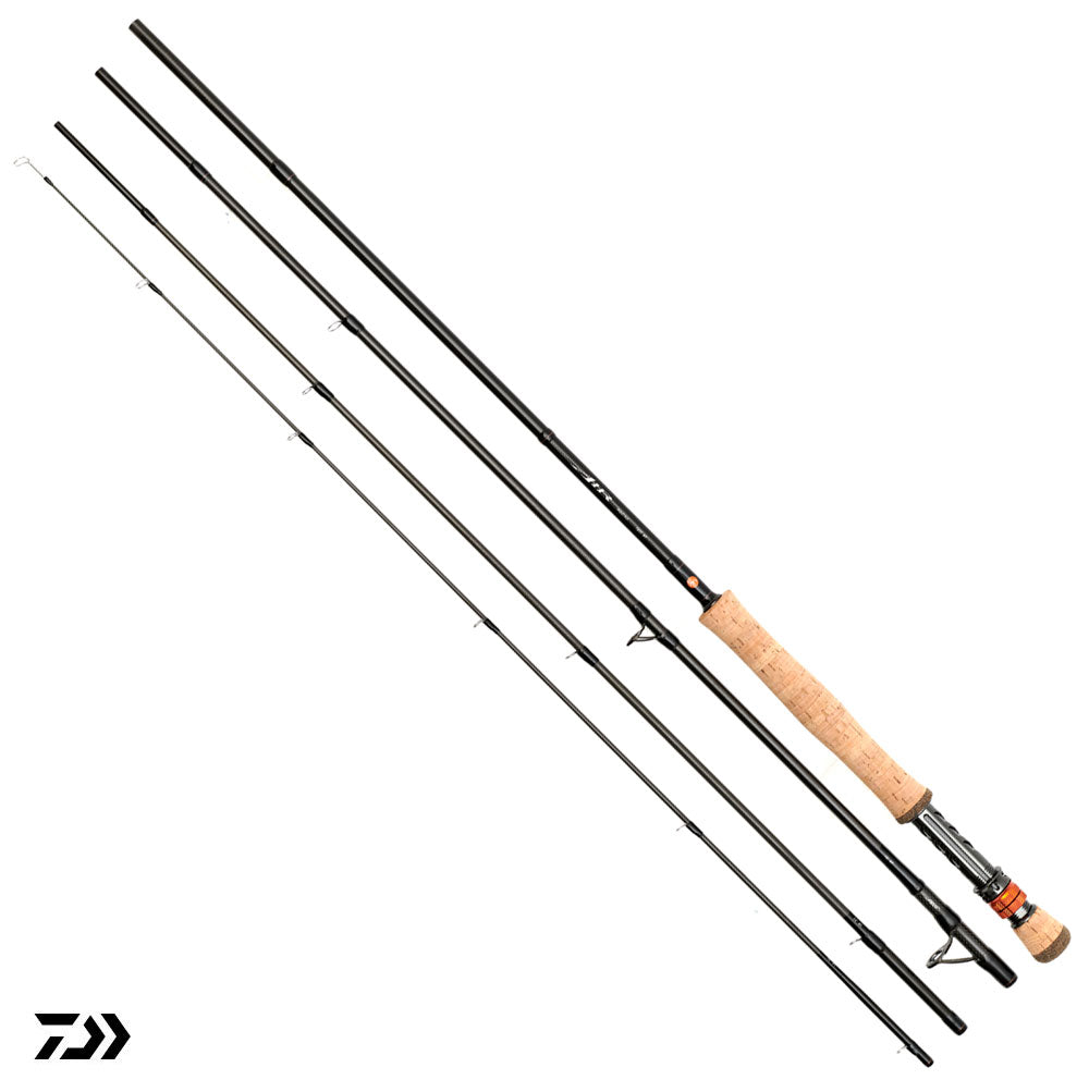 Ex Display Daiwa Air AGS HM Trout Fly Rod - 9'6' / #8 / 4pc - AIRF968-AU