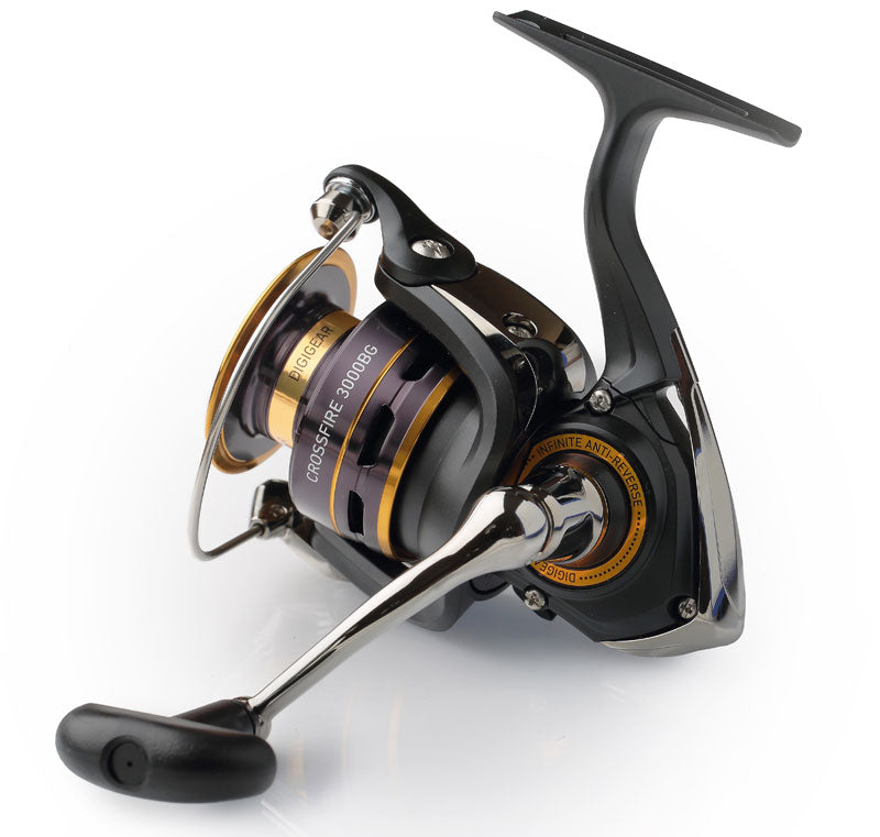 New Daiwa Crossfire Ltd Edition Spinning Fishing Reels - 2021 Model - All Sizes