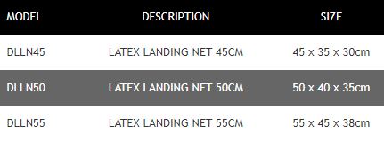 Daiwa Latex Landing Net Heads - 45cm / 50cm / 55cm - All Sizes Available