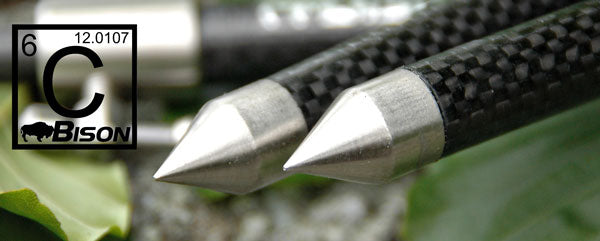 BISON STAINLESS STEEL & CARBON FIBRE TELESCOPIC BANKSTICK ALL SIZES HERE