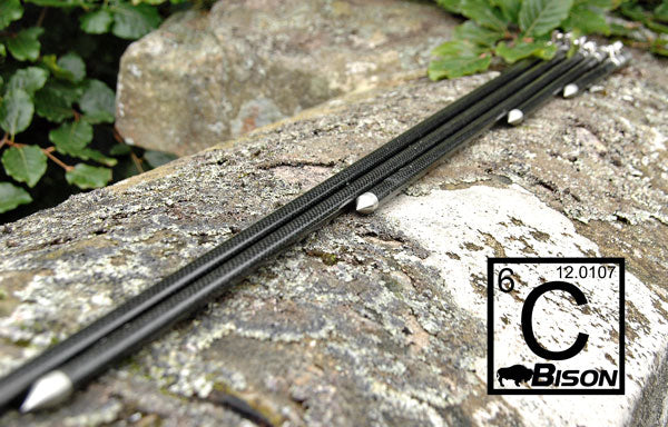 BISON STAINLESS STEEL & CARBON FIBRE TELESCOPIC BANKSTICK ALL SIZES HERE