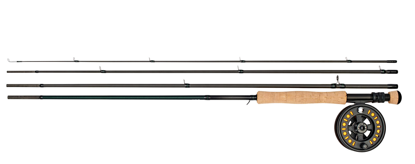 New Daiwa S4 Fly Fishing Combo - Rod/ Reel/ Tube - Loaded with Line - All Models