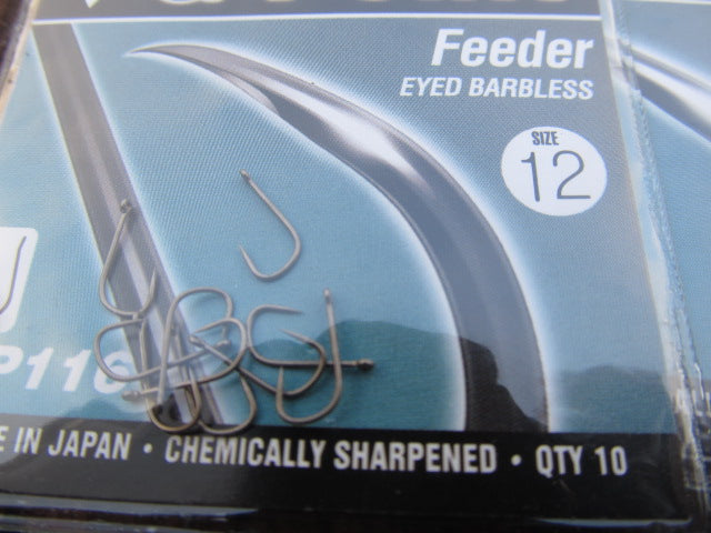 DAIWA GAMAKATSU GP116 FEEDER EYED BARBLESS GPOINT HOOKS SIZE 12 TO 18 HALF PRICE