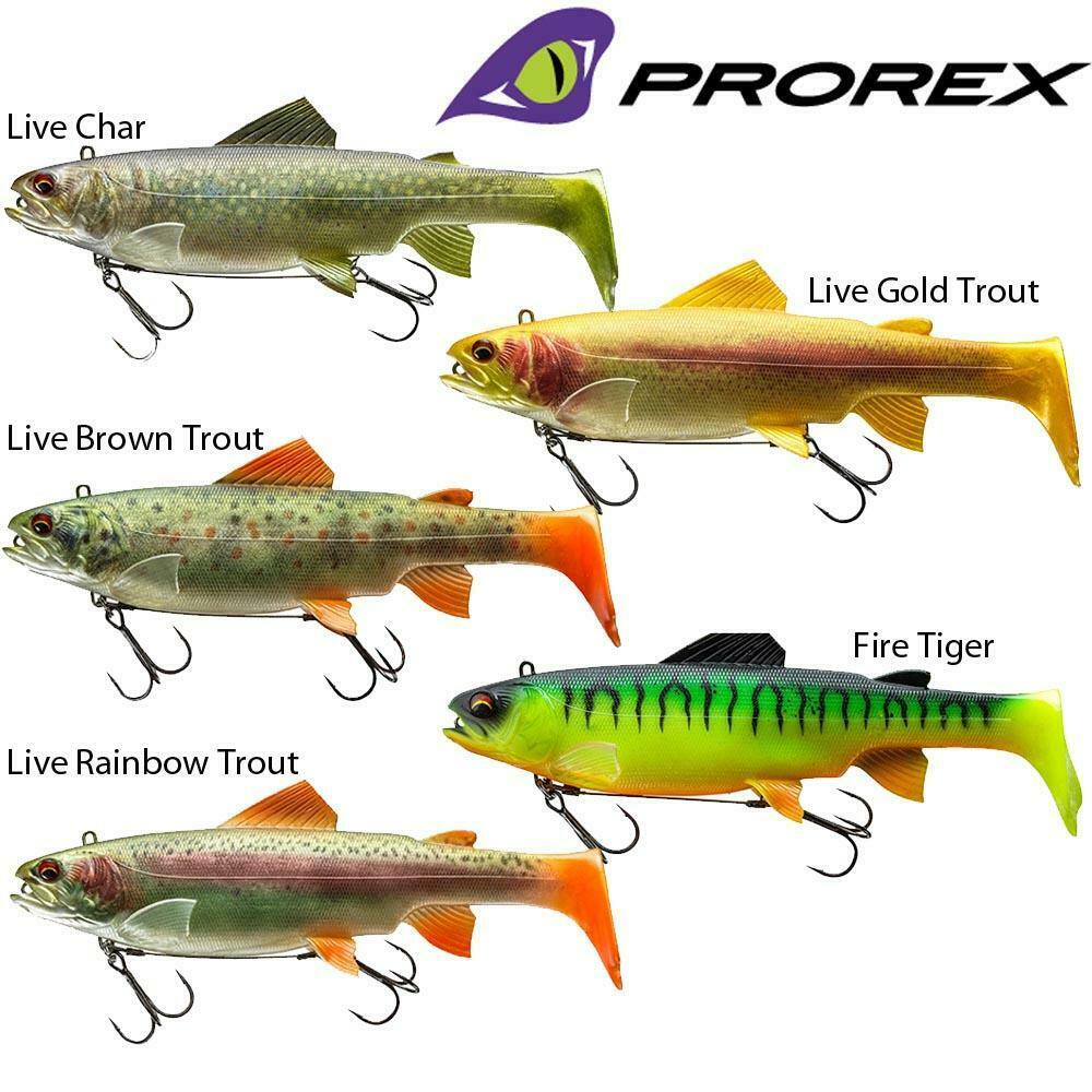 DAIWA PROREX LIVE TROUT  DF DUCK FIN PIKE PREDATOR SHAD LURE 180mm SWIMBAIT