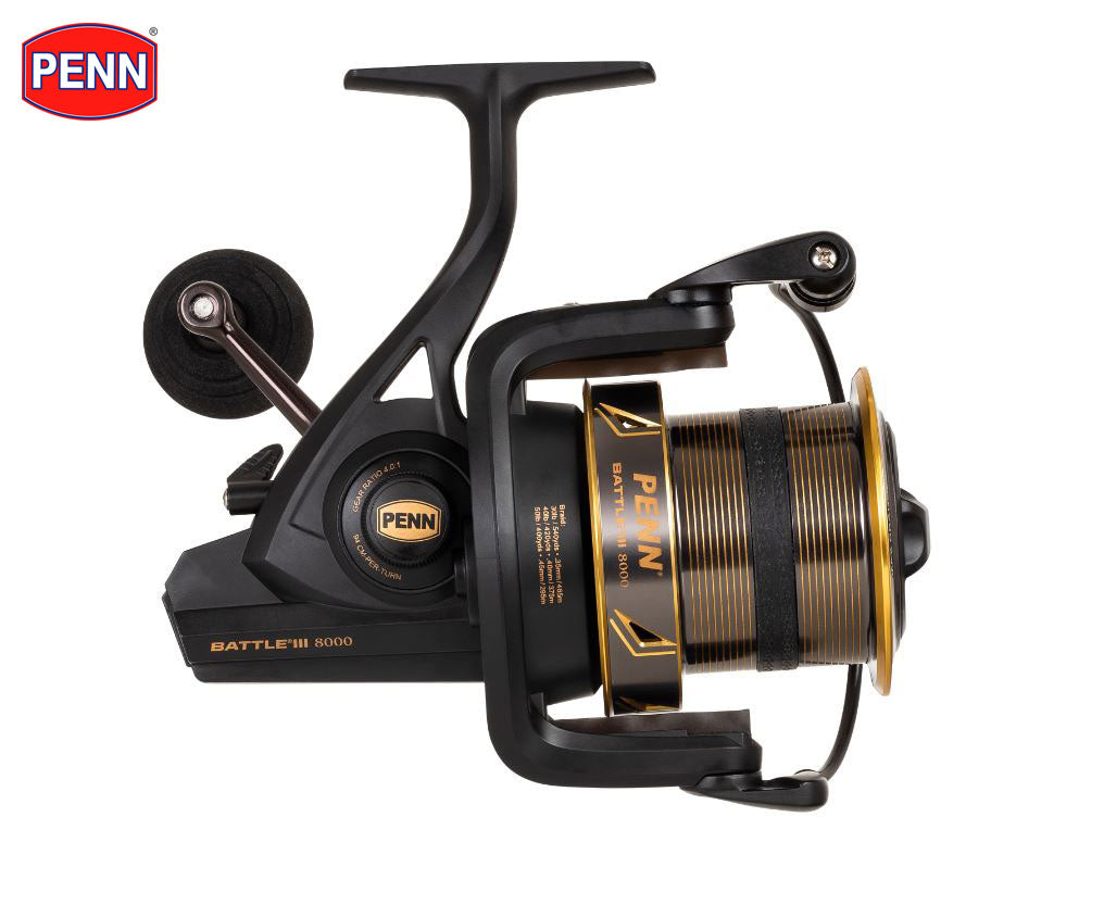 New PENN Battle III MK3 Longcast Surf Casting Spinning Reel 7000 / 8000