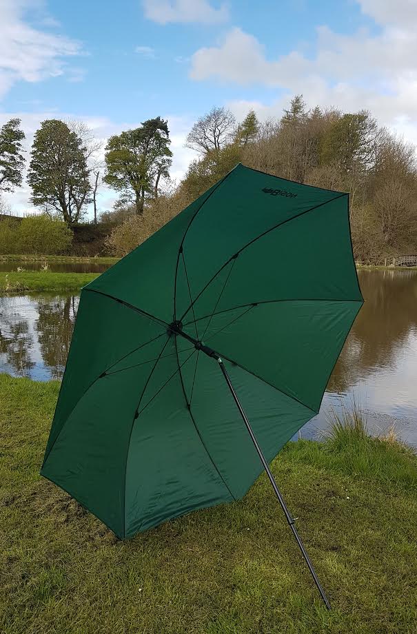 BISON TOP TILT UMBRELLA BROLLY SHELTER COMPLETE WITH BROLLY SPIKE