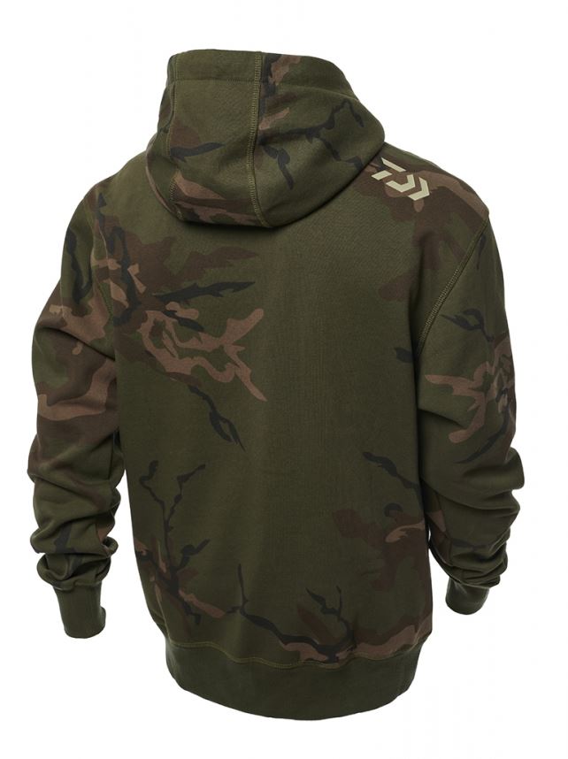 New Daiwa Carp Camo Hoodie / Jumper - Med - XXXL - Coarse Fishing