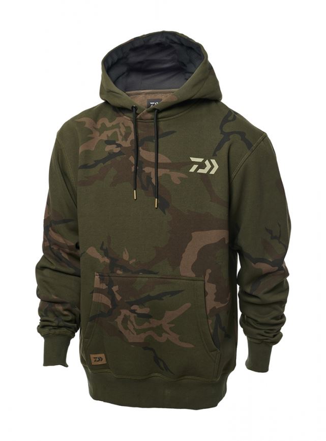 New Daiwa Carp Camo Hoodie / Jumper - Med - XXXL - Coarse Fishing