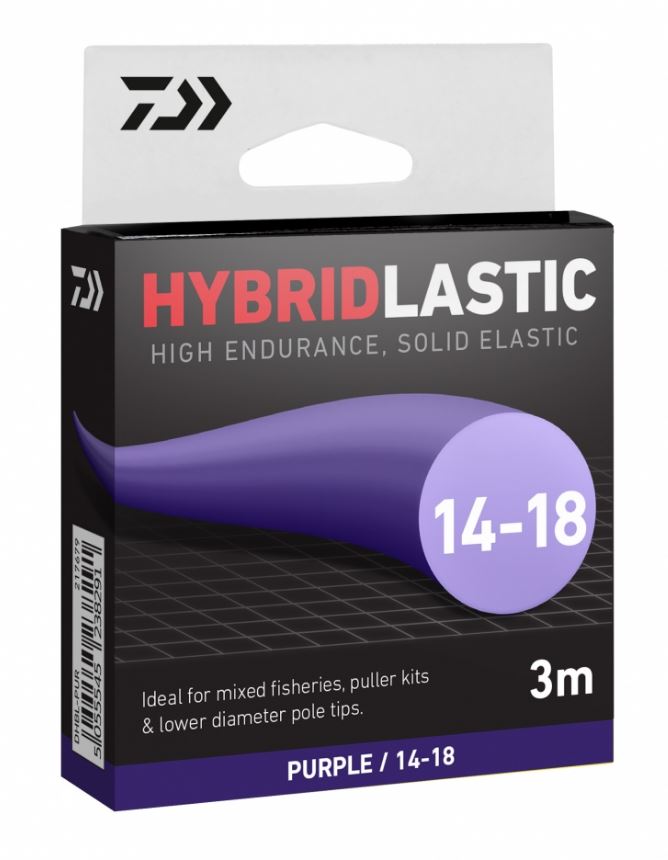 New Daiwa Hybridlastic Pole Match Fishing Elastic 3m - All Sizes / Colours