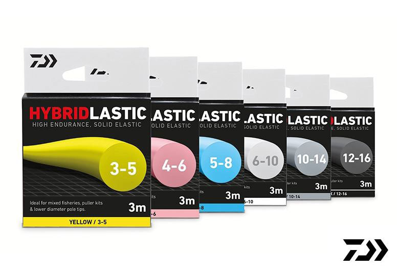 New Daiwa Hybridlastic Pole Match Fishing Elastic 3m - All Sizes / Colours