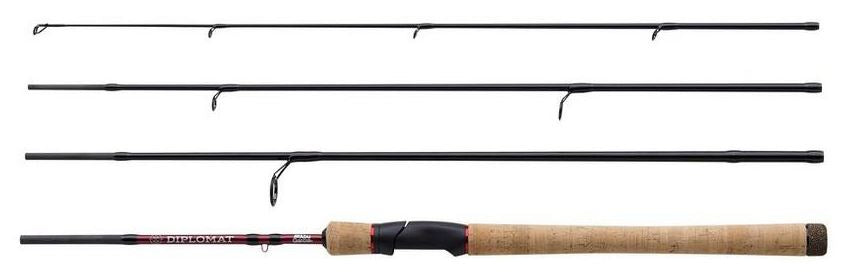 Abu Garcia Diplomat V2 Travel Spinning Rods - 7ft - 10ft - All Models