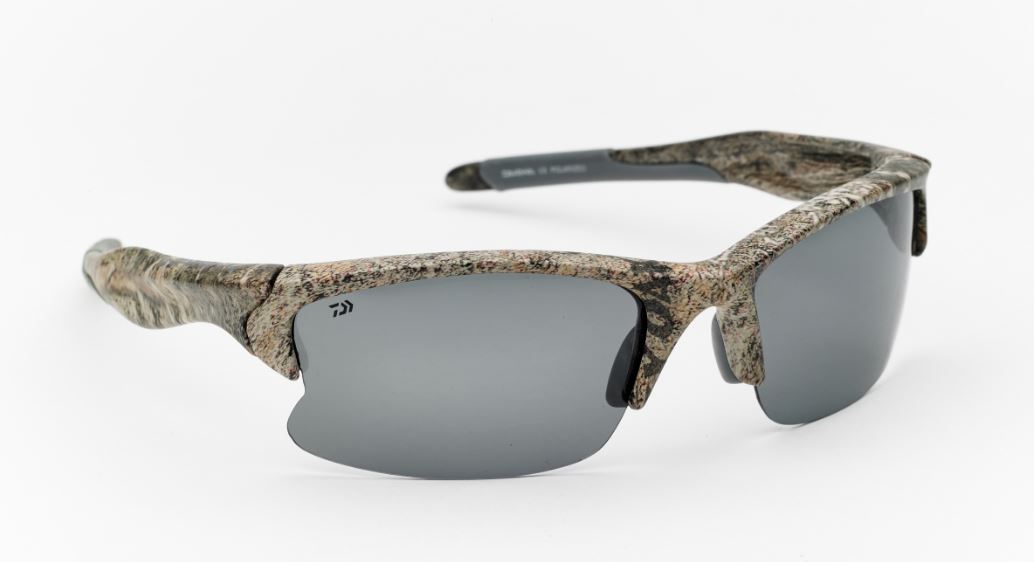 New Daiwa Infinity Camo Polarized Sunglasses - Case & Lanyard - Choice of Styles