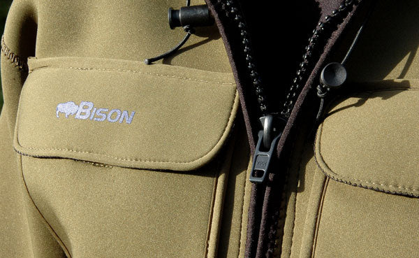 BISON 4mm NEOPRENE WADING JACKET all sizes 1/2 price to clear