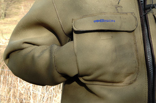 BISON 4mm NEOPRENE WADING JACKET all sizes 1/2 price to clear