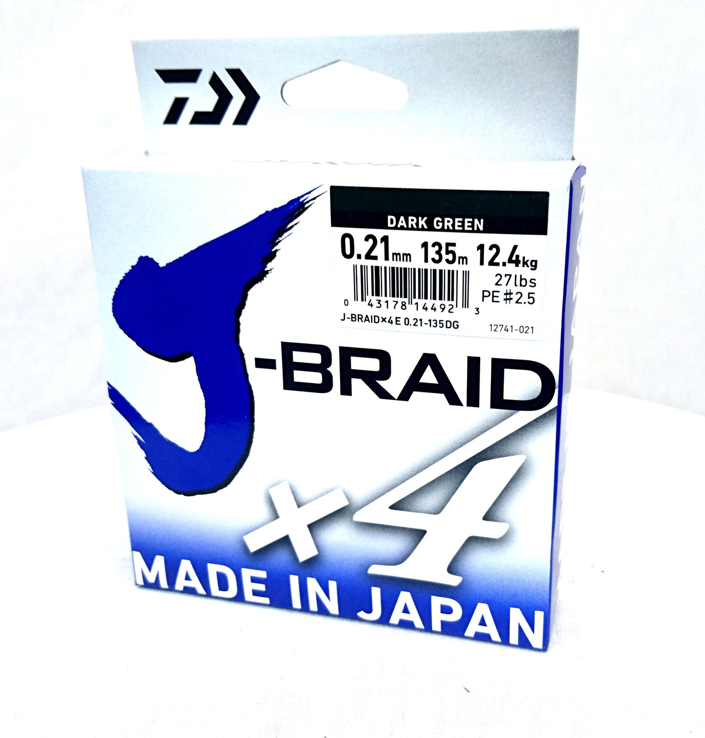 New Daiwa J-Braid X4 Fishing Line 135m Spool - All Colours & Breaking Strains