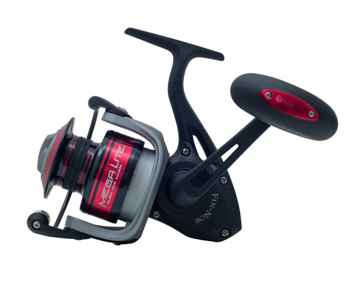 New Fin-Nor Mega Lite MLS Fixed Spool Spinning Fishing Reel - All Sizes