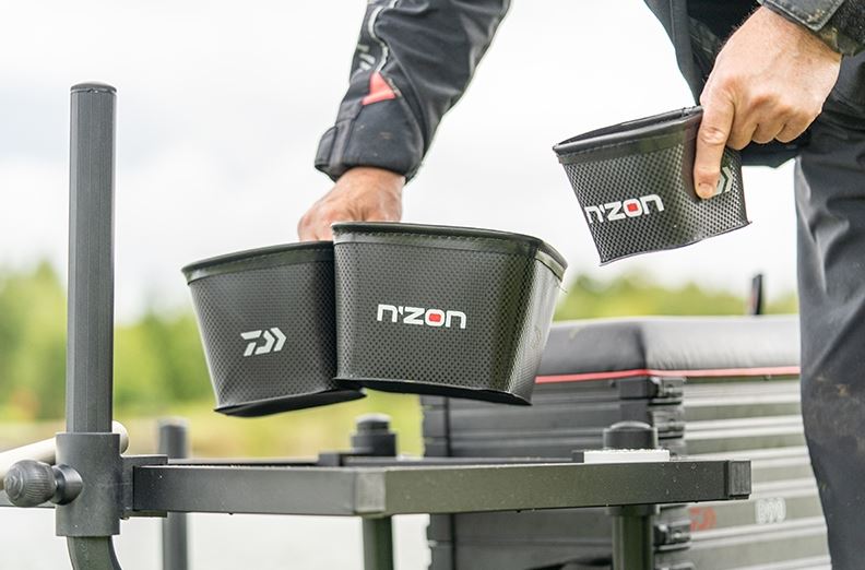 New Daiwa N'ZON EVA Stacking Bait Boxes - 2, 4, or 6 Pint - NZEVASB