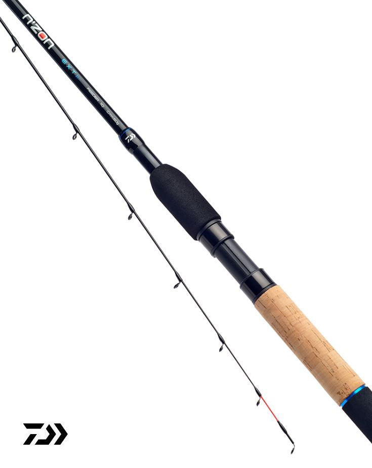 New Daiwa N'ZON EXT Feeder / Quiver Fishing Rods - All Models
