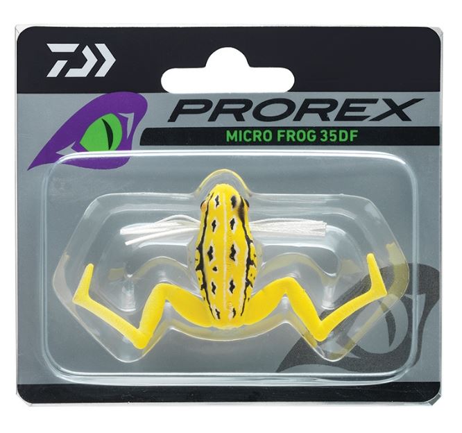 New Daiwa Prorex Micro Frog Predator Lures 3.5cm - All Colours