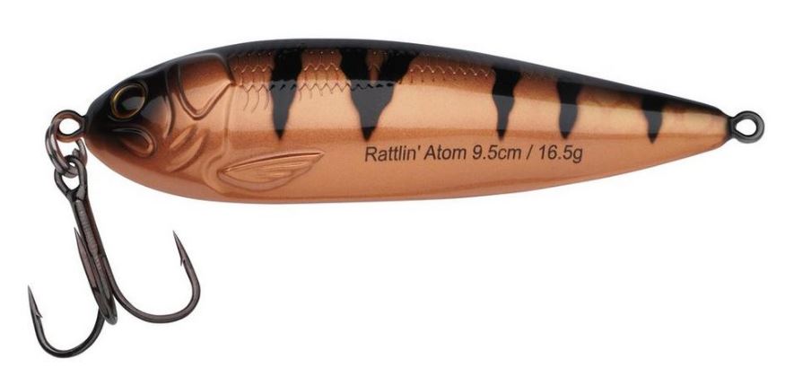 Abu Garcia Rattlin' Atom Spoon Lure Pike / Predator - 16g / 9.5cm  - All Colours