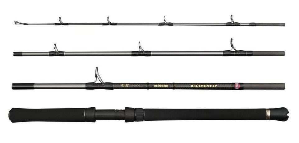 Penn Regiment IV Mk4 Travel Boat Fishing Rod - All Models