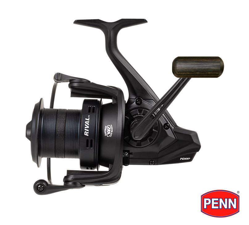 New PENN Rival Longcast Black Surf / Carp Casting Spinning Reel - Fixed Spool