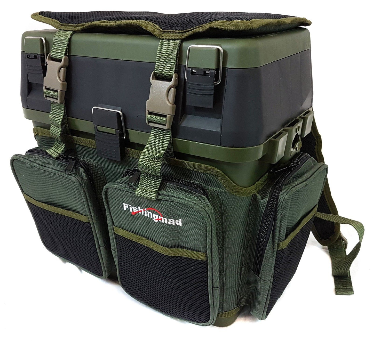 SEATBOX + SEAT BOX BACKPACK CARRIER + SIDE TRAY + TACKLE BOX