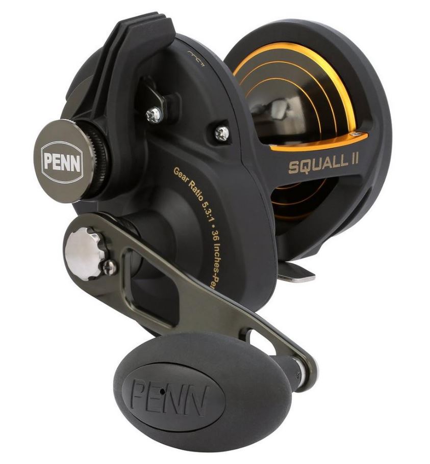 Penn Squall II Mk2 40 Lever Drag Multiplier Sea Fishing Reel - 1594616