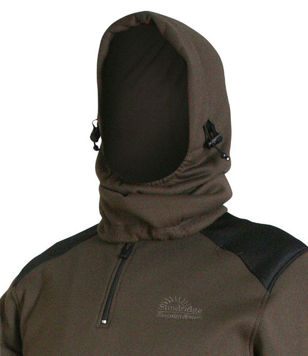 Daiwa Sundridge Sleep Skin Two Piece Suit + Balaclava - Khaki - Thermal Suit