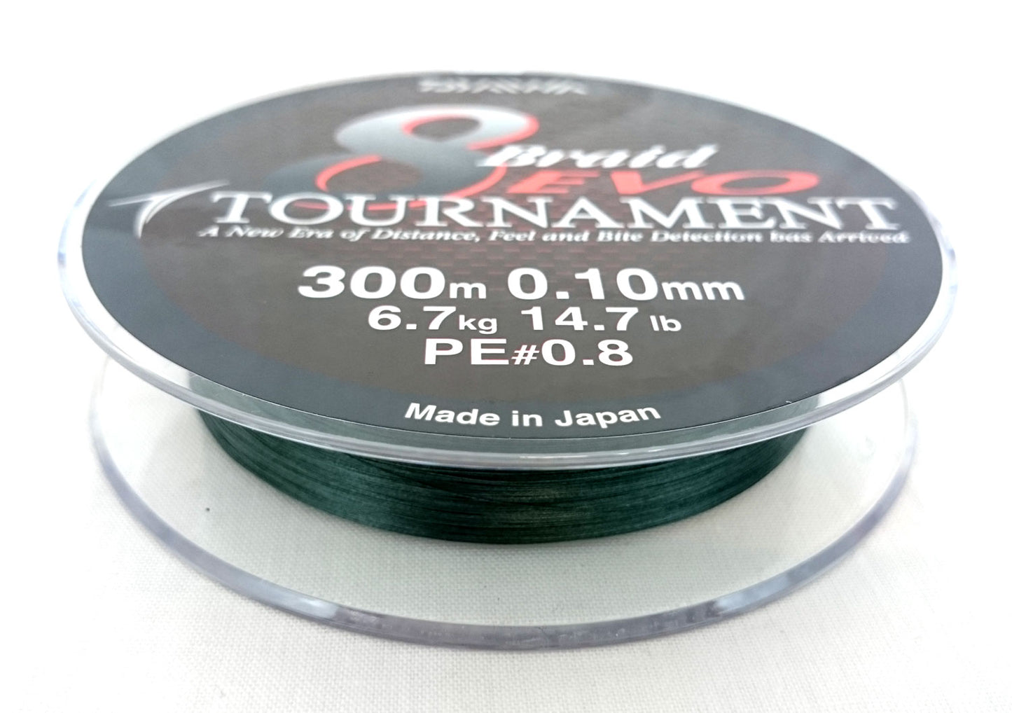 NEW DAIWA TOURNAMENT EVO 8 BRAID 300m SPOOL ALL COLOURS AND BREAKING STRAINS