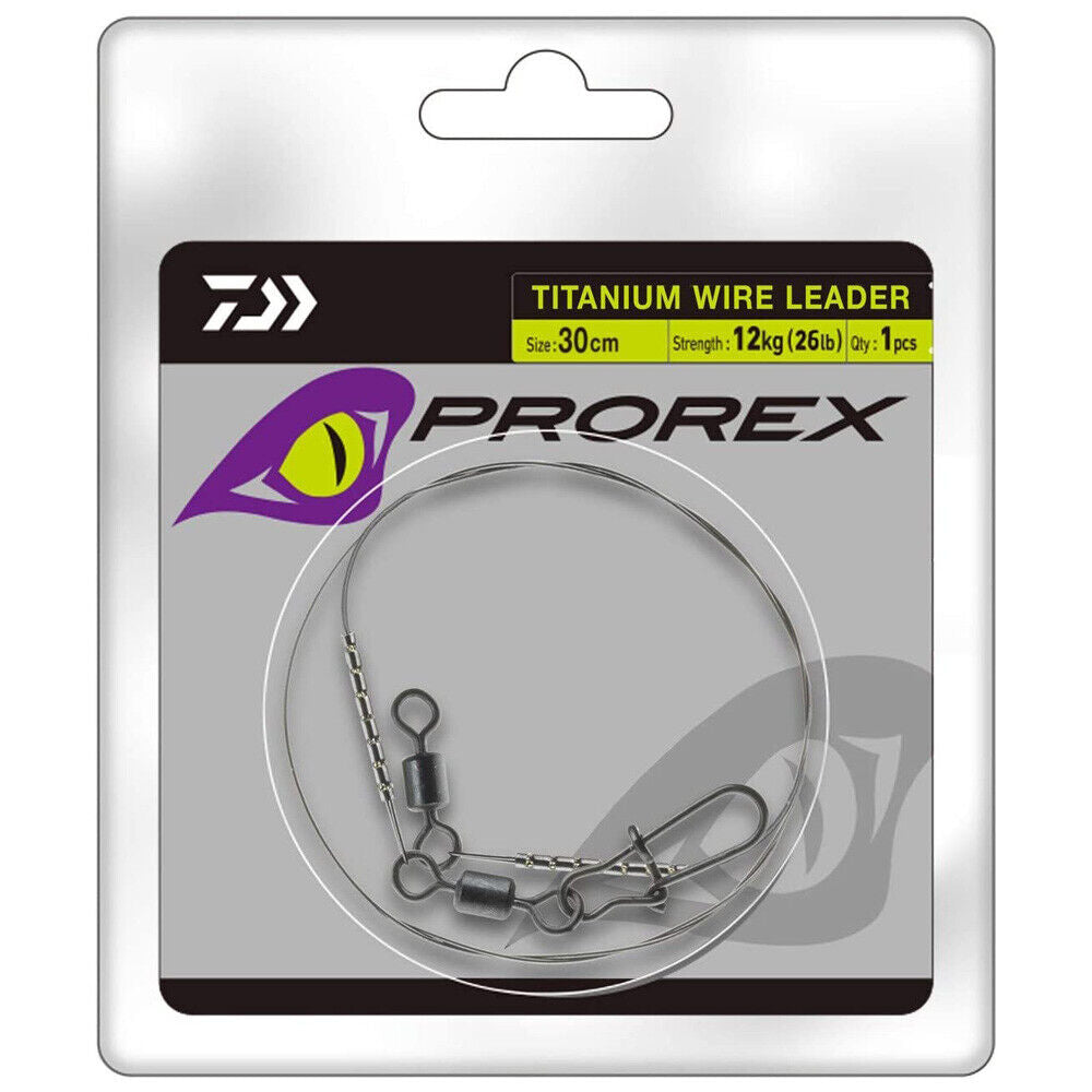 Daiwa Prorex Titanium Wire Leader & Spools