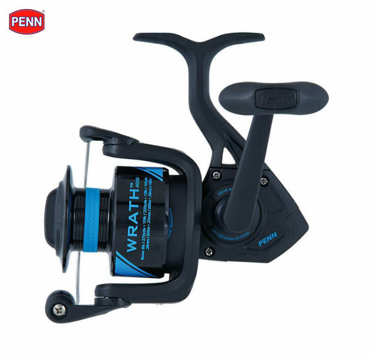 New PENN Wrath 'Fixed Spool' Spinning Fishing Reel - All Sizes / Models