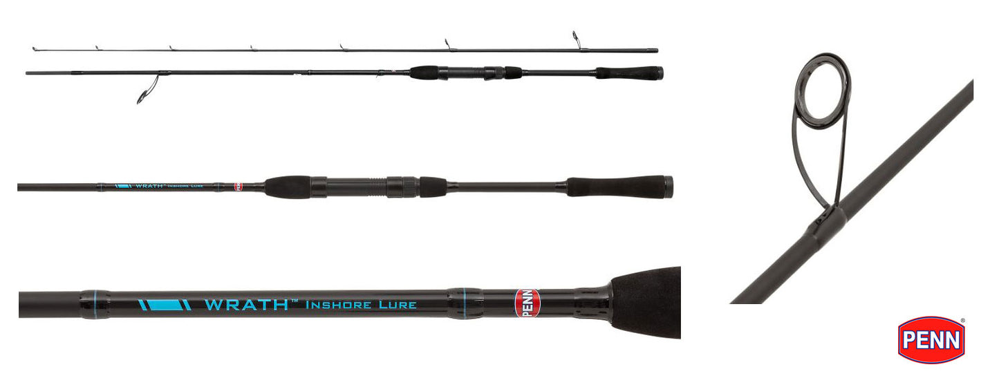 New Penn Wrath Inshore Lure Fishing Rods - All Models