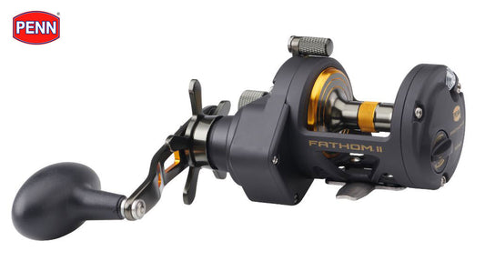 New PENN® Fathom® II 15 Star Drag Mag Brake Multiplier Reel - 1505233