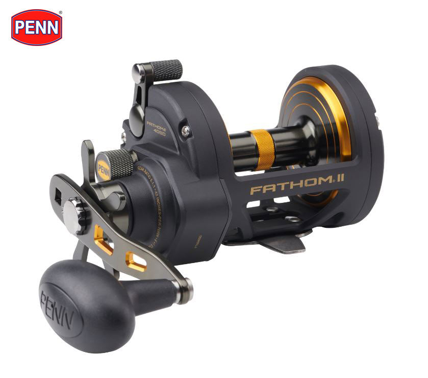 New PENN® Fathom® II 40 Star Drag Multiplier Reel - 1505238