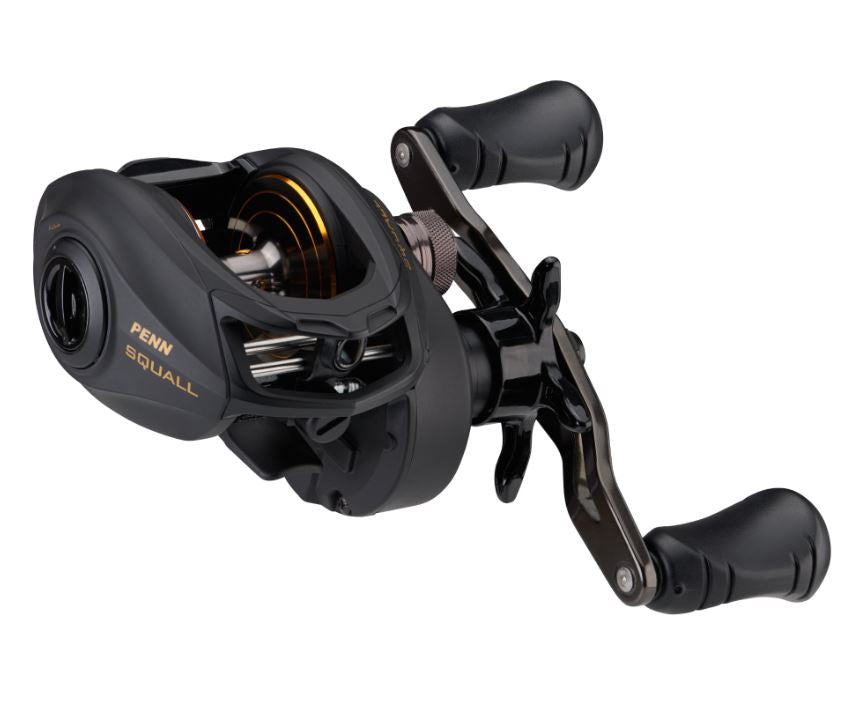 New PENN® Squall® 200LPLH Low Profile LHW Baitcasting Multiplier Reel - 1525503