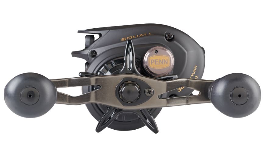 New PENN® Squall® 200LPLH Low Profile LHW Baitcasting Multiplier Reel - 1525503