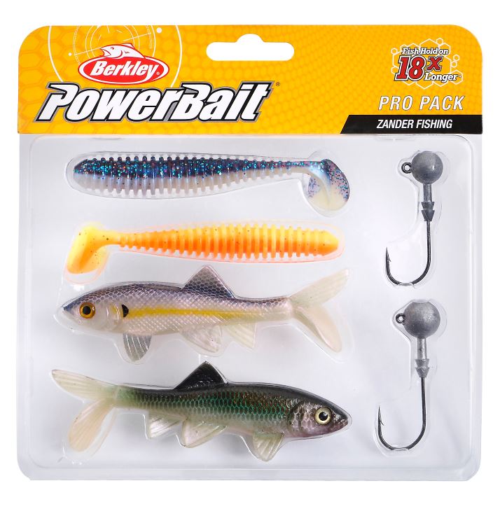 New Berkley Pro Pack Zander Lure Fishing Set - Lures & Jigheads - 1532031