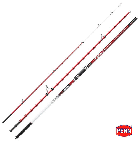 Penn Tidal Surfcasting Beach Fishing Rod - 15ft / 100-300g / 3pc - 1552881