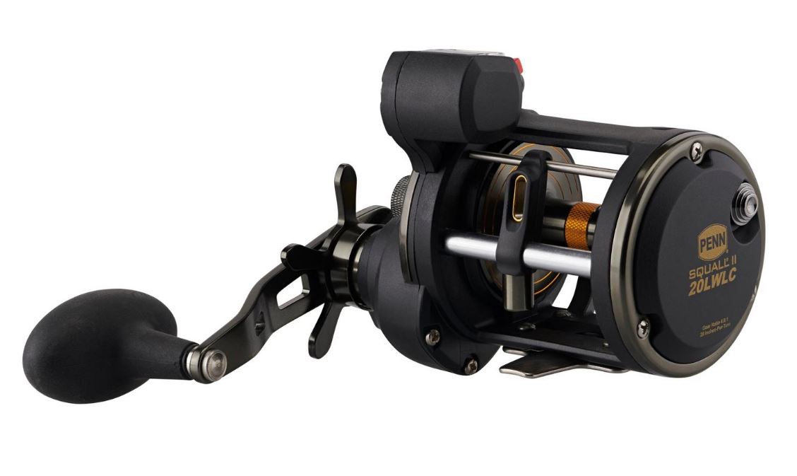 Penn Squall II 20 Level Wind / Line Counter Multiplier Sea Fishing Reel - 1545927