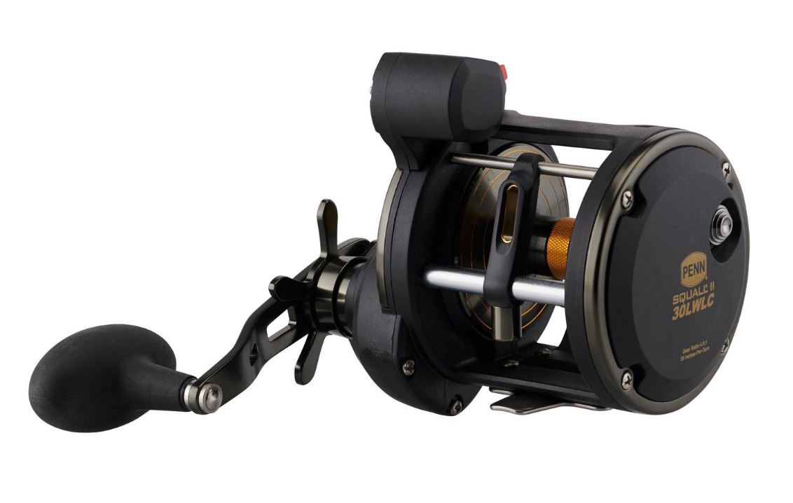 Penn Squall II 30 Level Wind / Line Counter Multiplier Sea Fishing Reel - 1545930