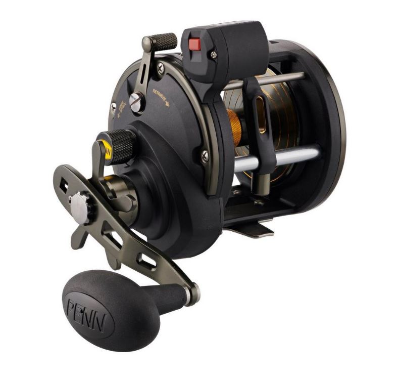 Penn Squall II 30 Level Wind / Line Counter Multiplier Sea Fishing Reel - 1545930