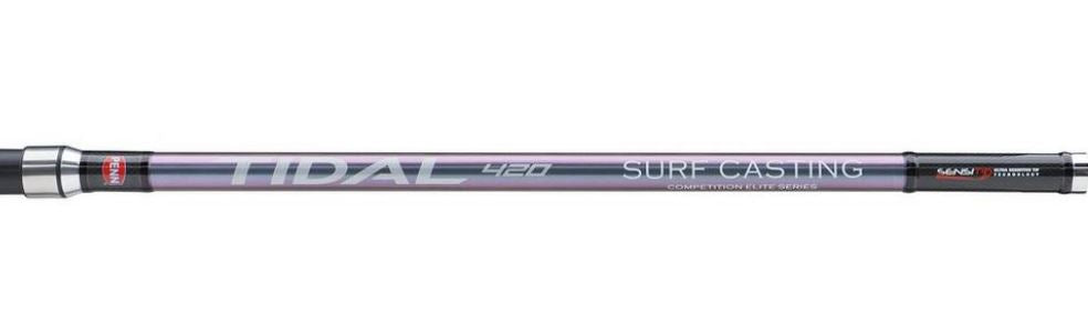 Penn Tidal Long Hybrid Lowrider Surfcasting Beach Rod - 14ft / 100-250g / 3pc - 1558893