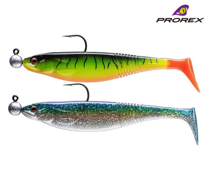 New Daiwa Prorex Classic Shad DF Pre-Rigged Pike Lures - Kit 2 - 16750-002