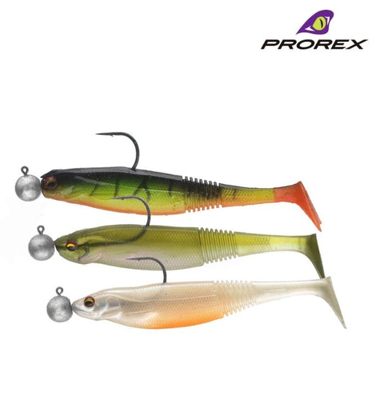 New Daiwa Prorex Classic Shad DF Pre-Rigged Zander / Perch Lures - Kit 2 - 16752-002