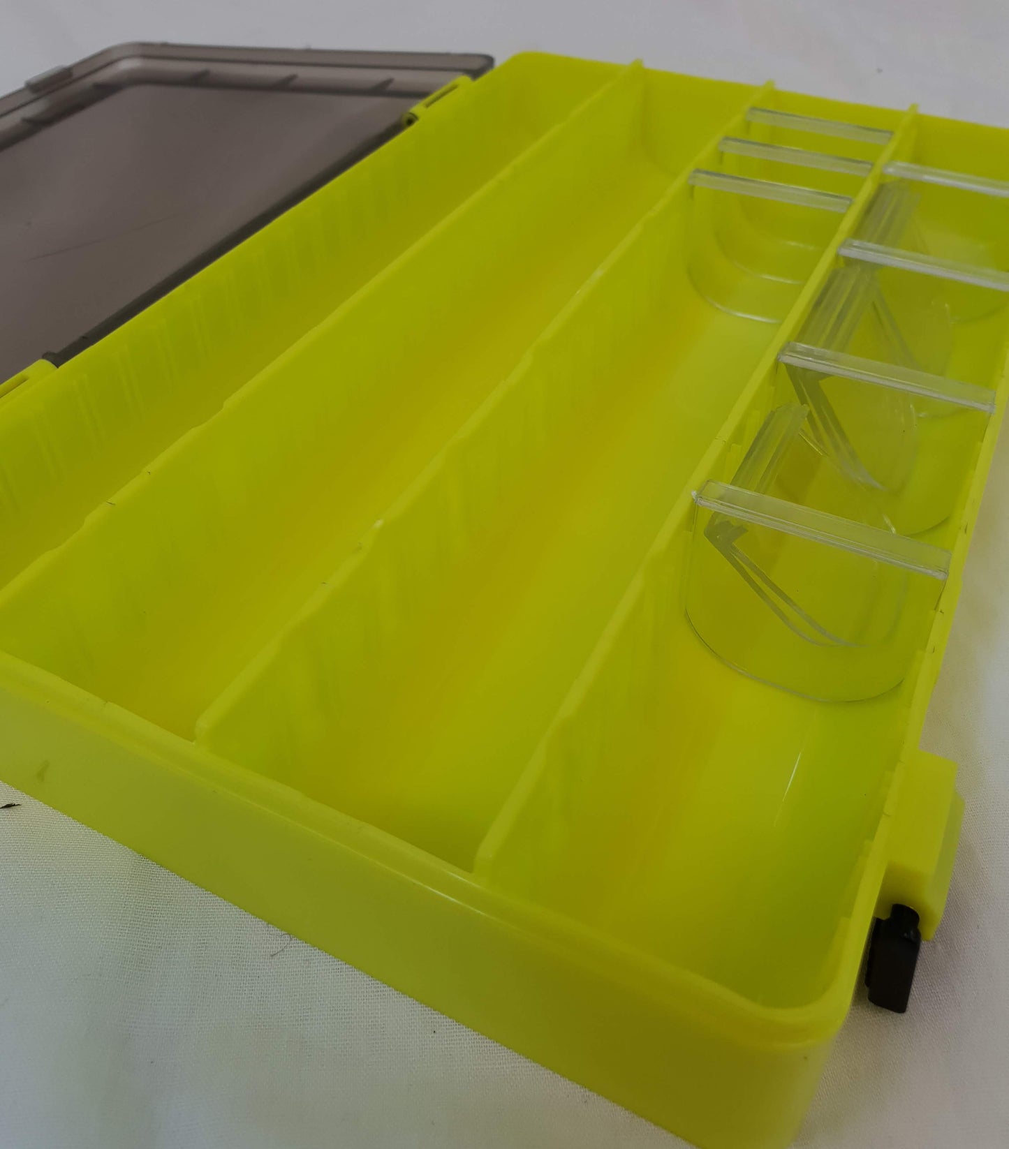 Adjustable Tackle Box Storage Case for Lures Hooks etc 275mm x 175mm x 45mm